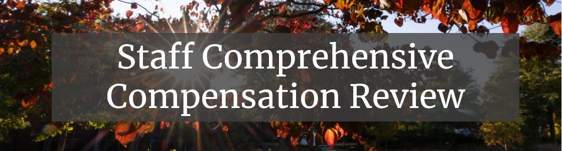 Staff Comprehensive Compensation Review