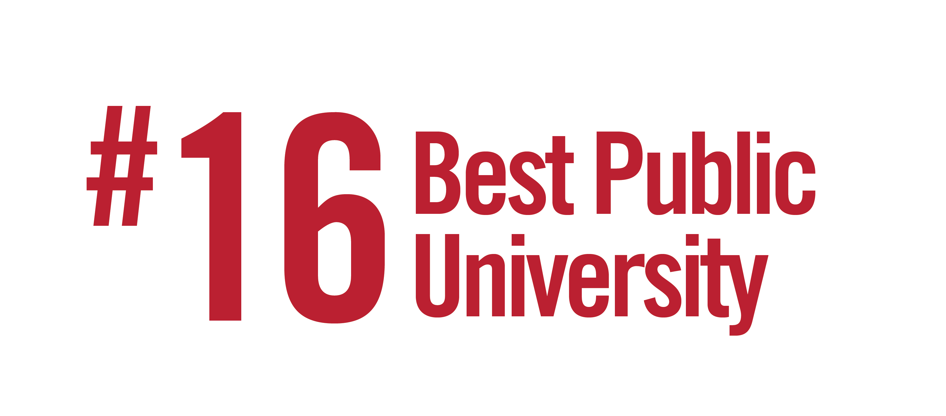 #16 best public university